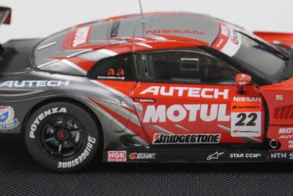1:43 EBBRO 44128 Nissan MOTUL AUTECH GT-R Fuji Super GT500 #22 model car