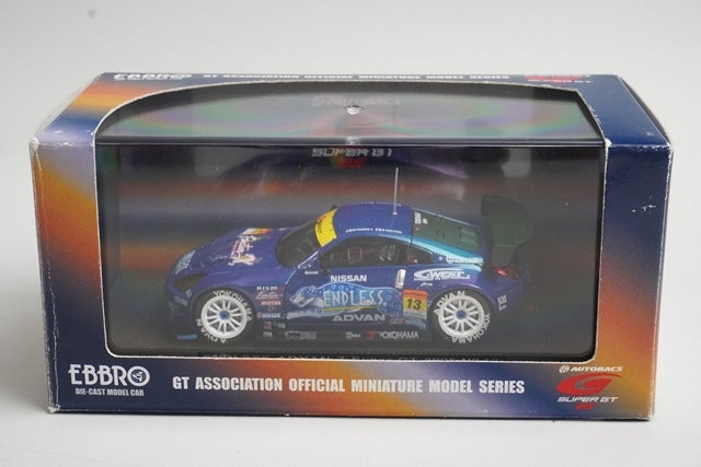 1:43 EBBRO 43702 Nissan Endless ADVAN Z SUPER GT 2005 #13 model car