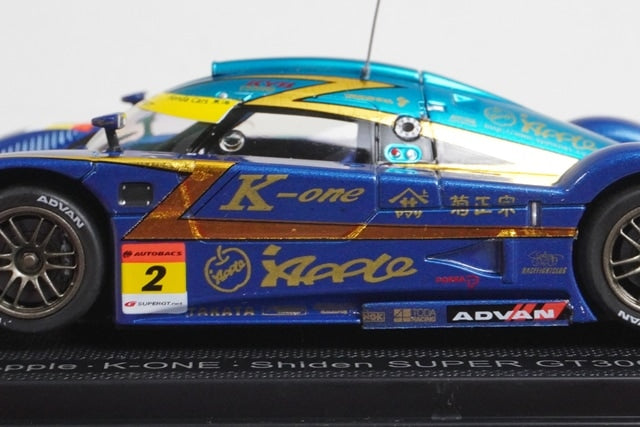 1:43 EBBRO 44421 Apple K-ONE Shiden Super GT300 2010 #2 model car