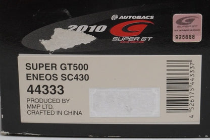 1:43 EBBRO 44333 Lexus ENEOS SC430 Super GT500 2010 #6 model car