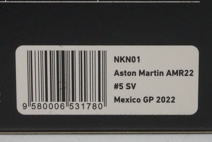 1:43 SPARK NKN01 Aston Martin AMR22 SV Mexican GP 2022 #5 Sebastian Vettel SEVEN COLLECTION