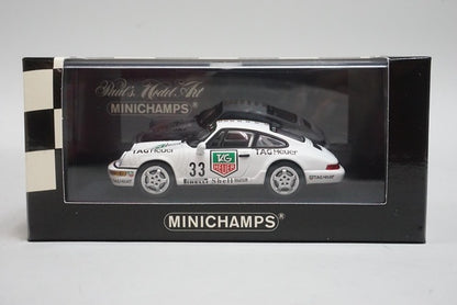 1:43 MINICHAMPS 430936033 Porsche 911 Carrera 2 Carrera Cup Monaco Winner 1993 #33