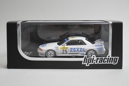 1:43 HPI 8001 Nissan ZEXEL Skyline SPA 24H 1991 #25 model car