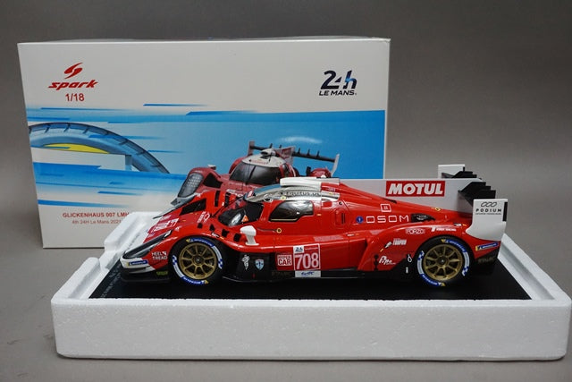 1:18 SPARK 18S692 Glickenhaus 007 LMH 24h Le Mans 2021 #708