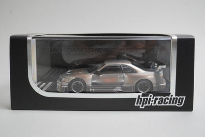 1:43 HPI 8161 Nissan Nismo GT-R Le Mans Metal Polished Model model car