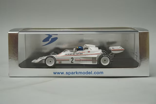 1:43 SPARK S1776 Team Lotus 74 Rouen F2 1973 #2 Ronnie Peterson
