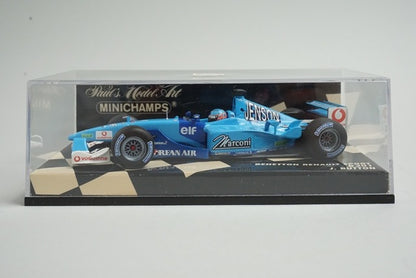 1:43 MINICHAMPS 400010008 Benetton Renault Sport B201 #8 J.Button model car