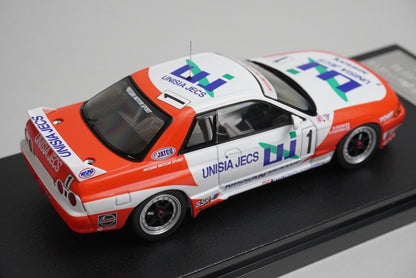 1:43 HPI 8609 Nissan Unisia Jex Skyline GT-R JTC Mine 1993 #1 model car