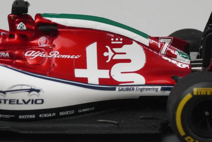 1:43 Spark S6097 Alfa Romeo Racing C38 #7 K. Raikkonen, Italian GP 2019