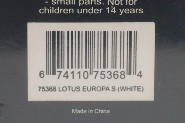 1:18 AUTOart 75368 Lotus Europa S White model car