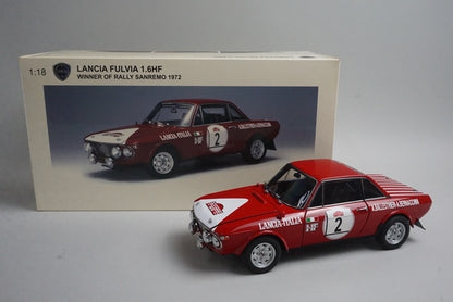 1:18 AUTOart 87219 Lancia Fulvia 1.6HF Sanremo Rally 1972 #2 model car