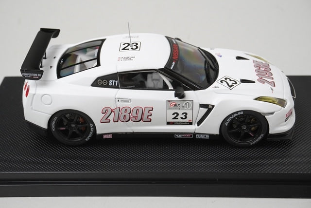 1:43 EBBRO 44417 Nissan NISMO GT-R Super Taikyu 2010 Fuji #23 model car