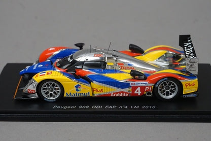 1:43 SPARK S1294 Peugeot 908 HDI FAP Le Mans 2010 #4 model car