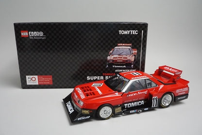 1:24 Tomytec 21295 Tomica Ebro Custom Nissan Skyline RS Super Silhouette #11 Hasemi Motorsports