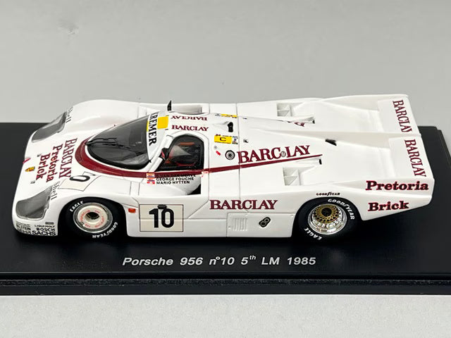 1:43 Spark S1911 Porsche 956 Le Mans 5th 1985 #10 Berkeley Specification