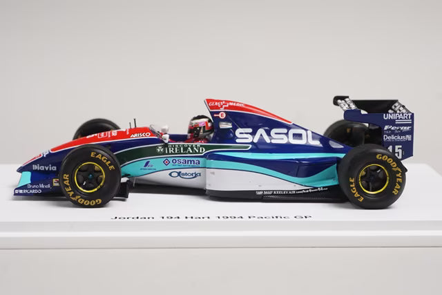 1:43 Spark FS19 Racing On Custom Jordan 194 Hart Pacific GP 1994 #15 Aguri Suzuki