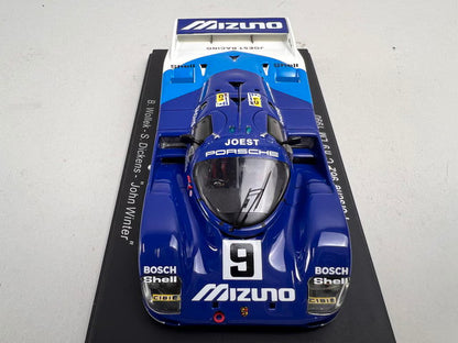 1:43 Spark KBS034 Porsche 962C Le Mans 24H 1990 #9 MIZUNO B. Wollek / S. Dickens