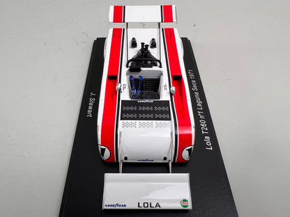 1:43 Spark S1133 LOLA T260 LAGUNA SECA 1971 #1 J. Stewart