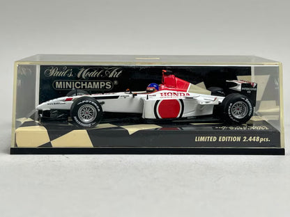 1:43 MINICHAMPS 400030086 BAR Honda Show Car 2003 #16 J. Villeneuve