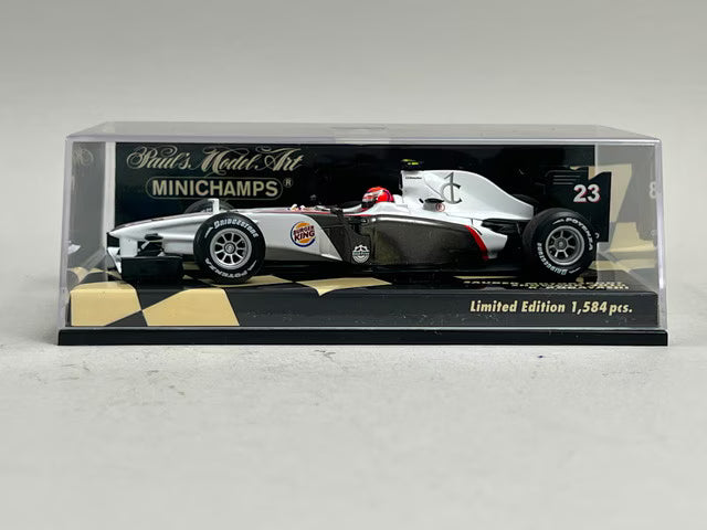 1:43 MINICHAMPS 400100096 Sauber Motorsport Show Car 2010 F1 #23 Kamui Kobayashi