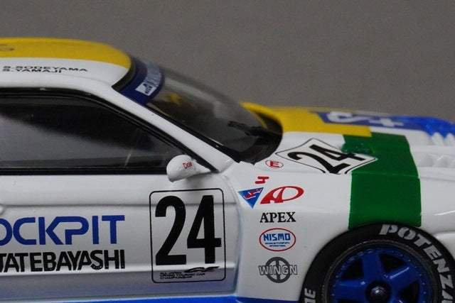 1:43 EBBRO 44574 Nissan Cockpit Tatebayashi GT-R JGTC 1994 #24 model car