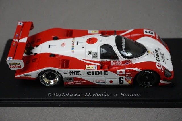 1:43 SPARK KBS047 Porsche 962 GTI LM Le Mans 1994 #6