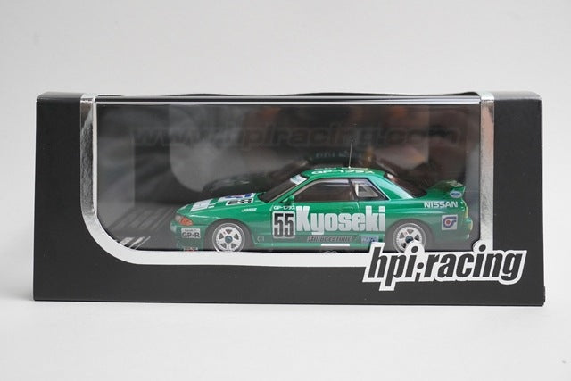 1:43 HPI 8002 Nissan Kyoseki Skyline GP1 PLUS JTC 1992 #55 model car