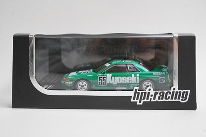 1:43 HPI 8002 Nissan Kyoseki Skyline GP1 PLUS JTC 1992 #55 model car