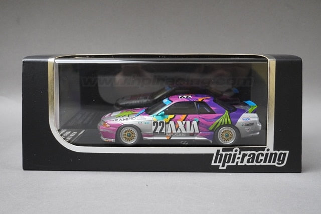1:43 HPI 8021 Nissan AXIA Skyline JTC 1992 #22 AXIA model car