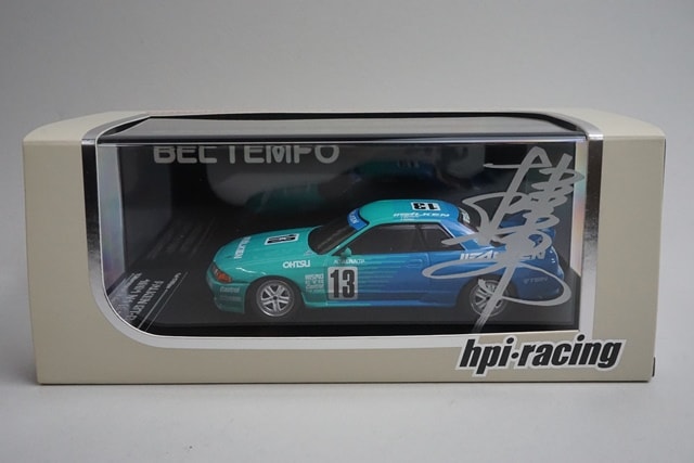 1:43 HPI 8136 Beltempo Custom Falken GT-R N1 1991 #13 model car