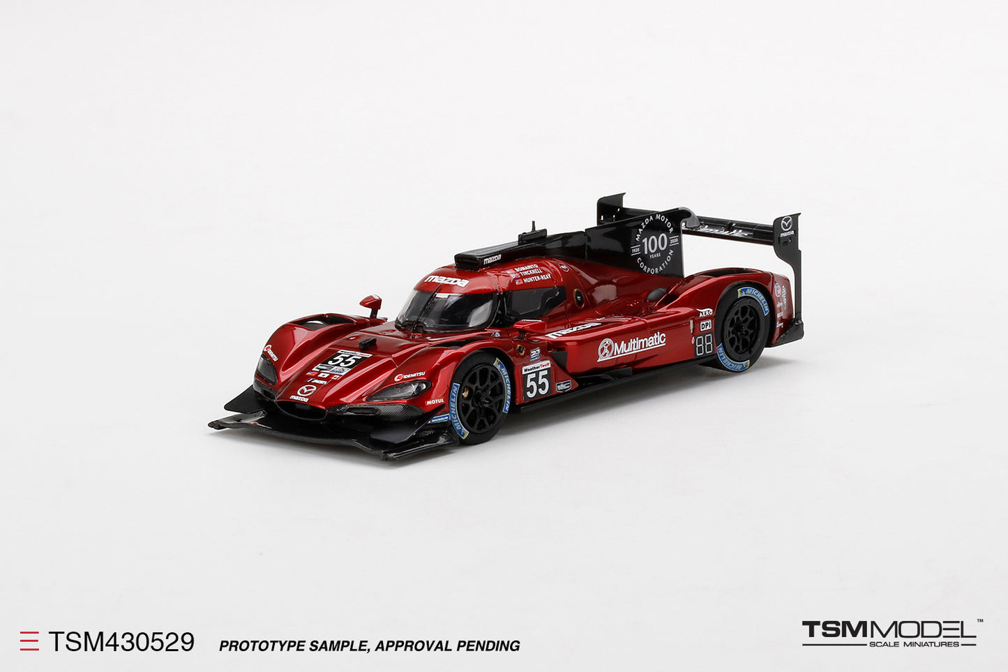 [ Back-order ] TSM TSM430529 1:43 Mazda RT24-P Dpi IMSA Daytona 240 2020 #55 Mazda Motorsport model car