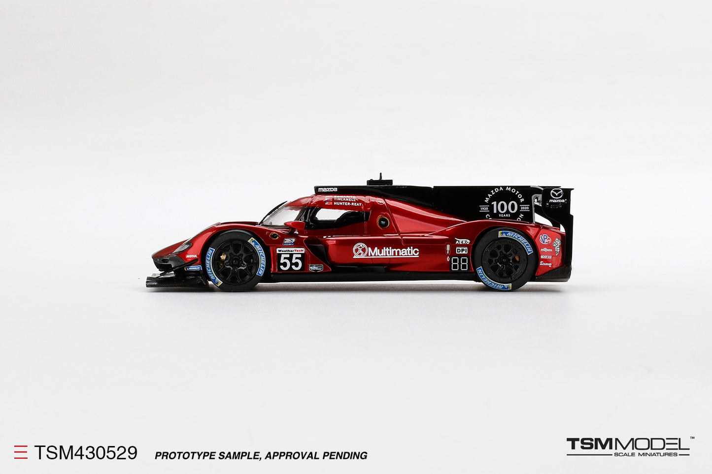 [ Back-order ] TSM TSM430529 1:43 Mazda RT24-P Dpi IMSA Daytona 240 2020 #55 Mazda Motorsport model car