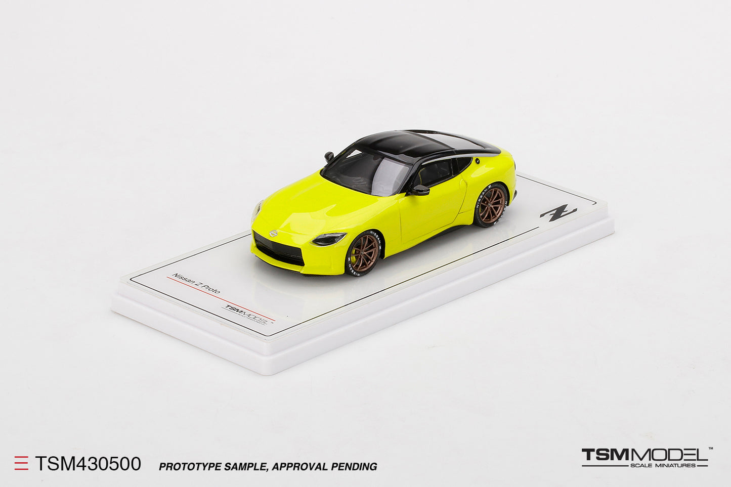 [ Back-order ] TSM TSM430500 1:43 Nissan Z Proto Yellow model car