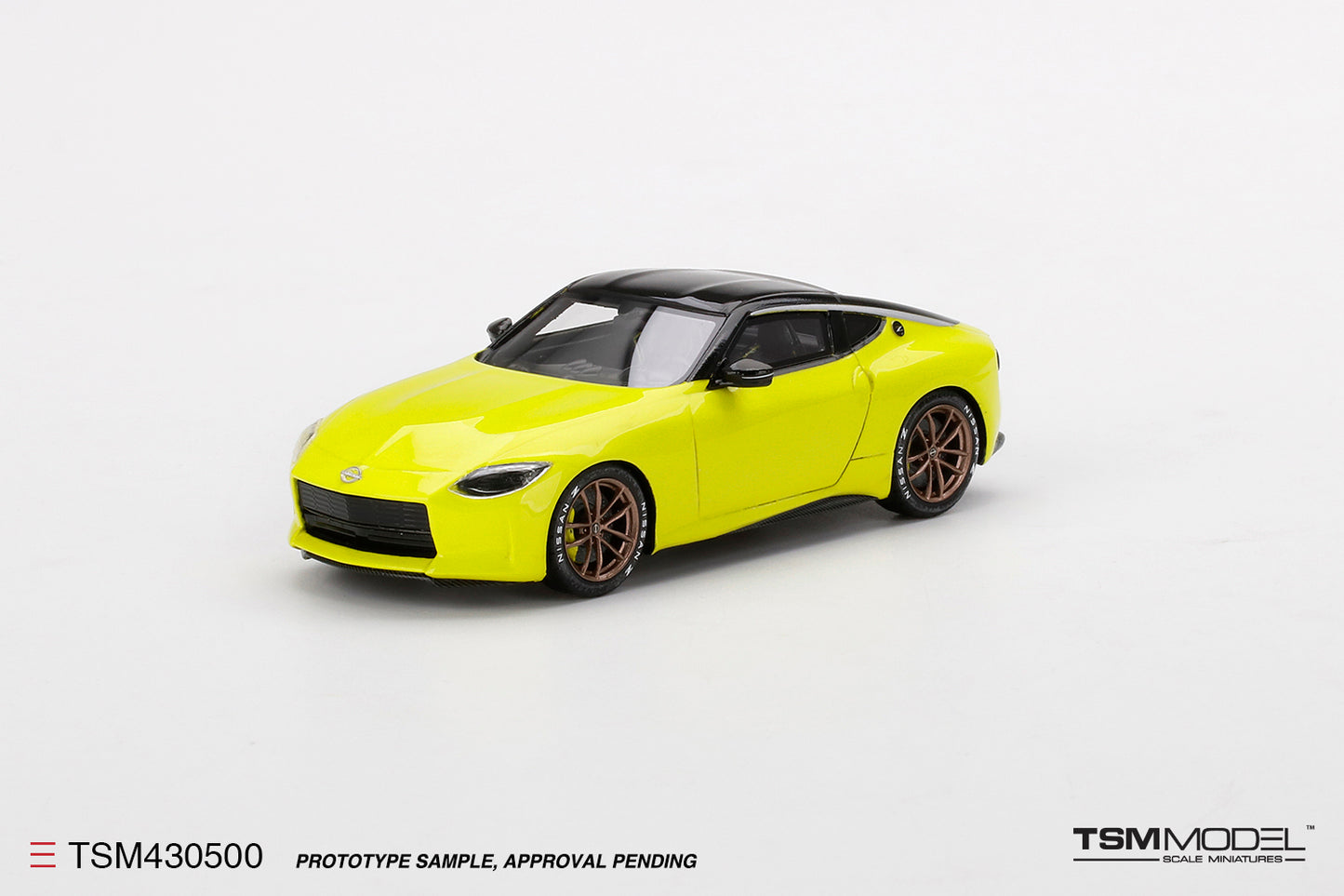 [ Back-order ] TSM TSM430500 1:43 Nissan Z Proto Yellow model car