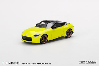 [ Back-order ] TSM TSM430500 1:43 Nissan Z Proto Yellow model car