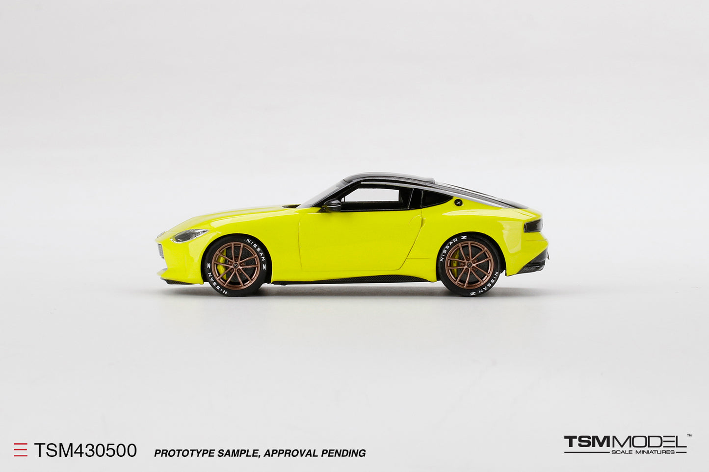 [ Back-order ] TSM TSM430500 1:43 Nissan Z Proto Yellow model car