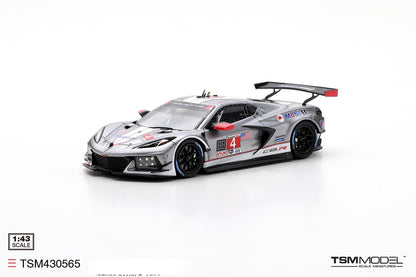 [ Back-order ] TSM TSM430565 1:43 Chevrolet Corvette C8.R IMSA 12 Hours of Sebring 2021 #4 model car