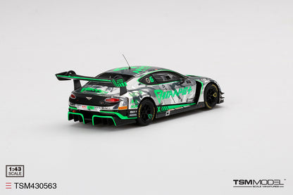 [ Back-order ] TSM TSM430563 1:43 Bentley Continental GT3 AAPE Blancpain GT Asia 2018 #6 model car