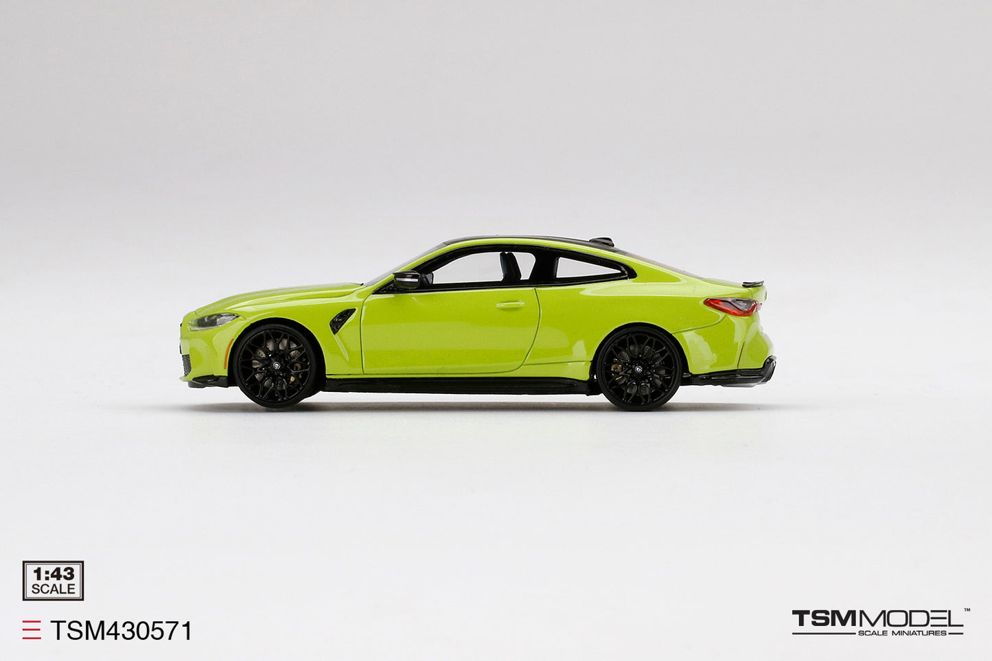 [ Back-order ] TSM TSM430571 1:43 BMW M4 Competition G82 Sao Paulo Yellow model car