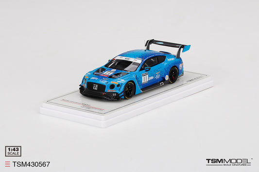 [ Back-order ] TSM TSM430567 1:43 Bentley Continental GT3 Total Spa 24 Hours 2020 #11 model car