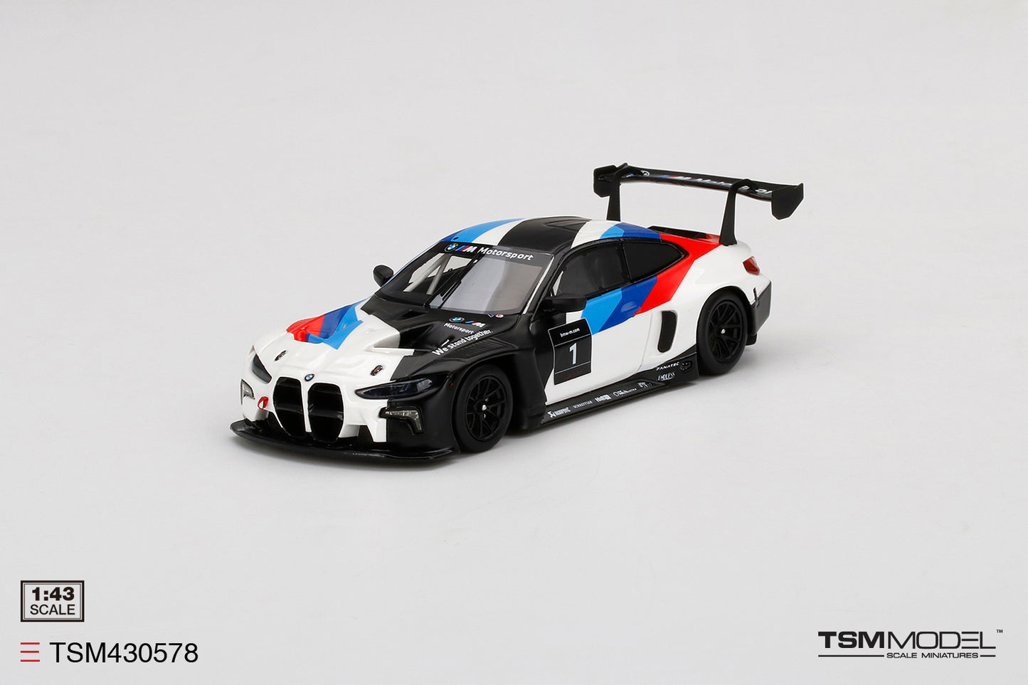 [ Back-order ] TSM TSM430578 1:43 BMW M4 GT3 Presentation model car
