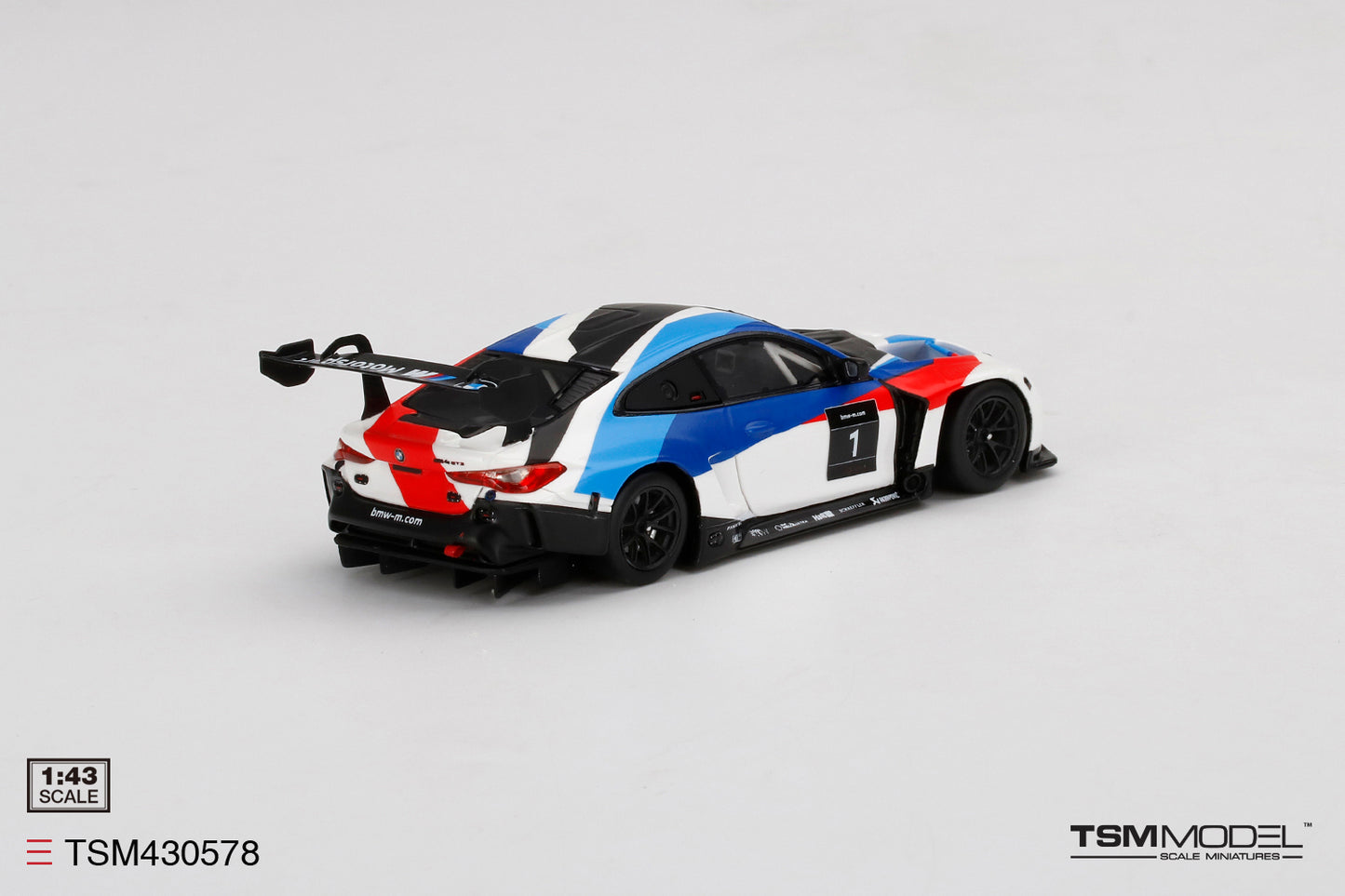 [ Back-order ] TSM TSM430578 1:43 BMW M4 GT3 Presentation model car