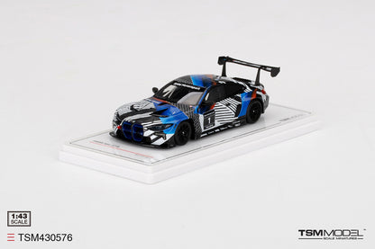 [ Back-order ] TSM TSM430576 1:43 BMW M4 GT3 Test Car Version 1 model car