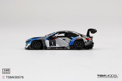 [ Back-order ] TSM TSM430576 1:43 BMW M4 GT3 Test Car Version 1 model car