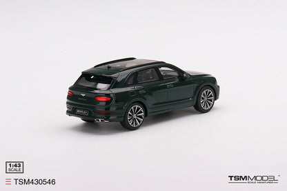 [ Back-order ] TSM TSM430546 1:43 Bentley Bentayga V8 2020 British Racing Green model car