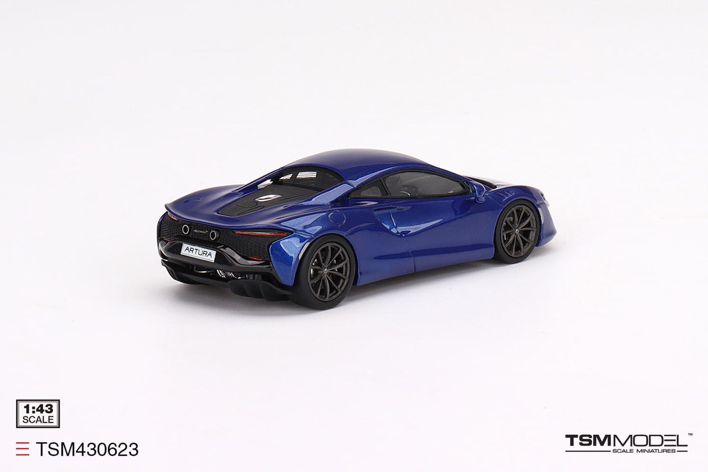 [ Back-order ] TSM TSM430623 1:43 McLaren Artura Volcano Blue model car