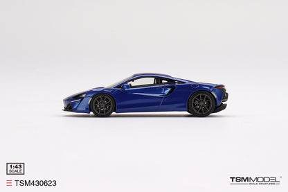 [ Back-order ] TSM TSM430623 1:43 McLaren Artura Volcano Blue model car