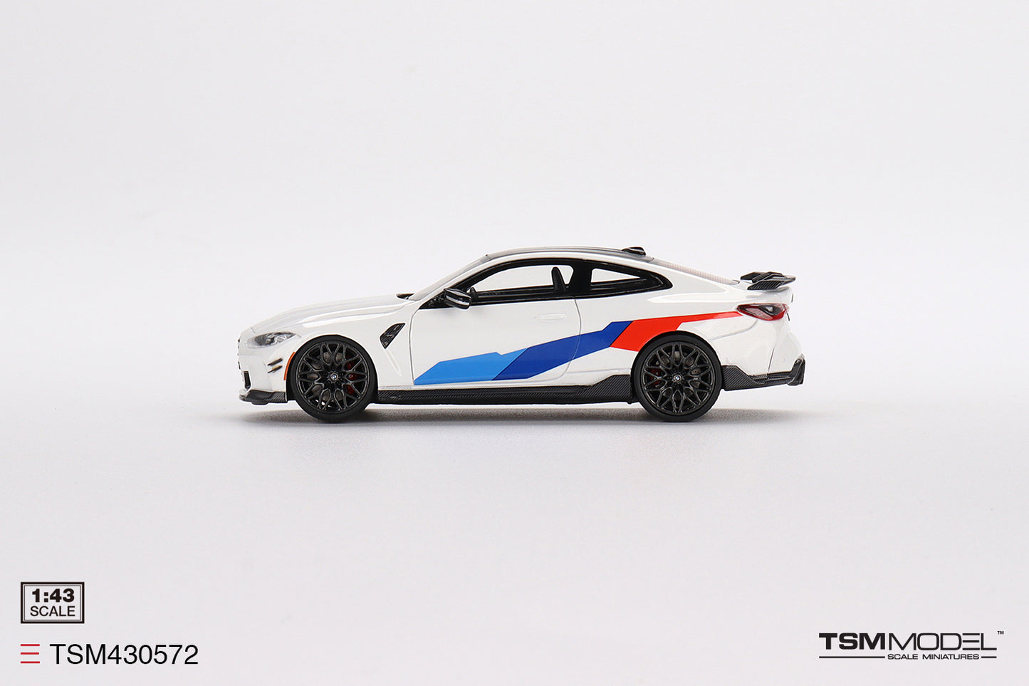 [ Back-order ] TSM TSM430572 1:43 BMW M4 M Performance G82 Alpine White model car