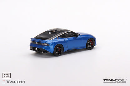 [ Back-order ] TSM TSM430661 1:43 Nissan Fairlady Z Version ST 2023 Seiran Blue RHD model car