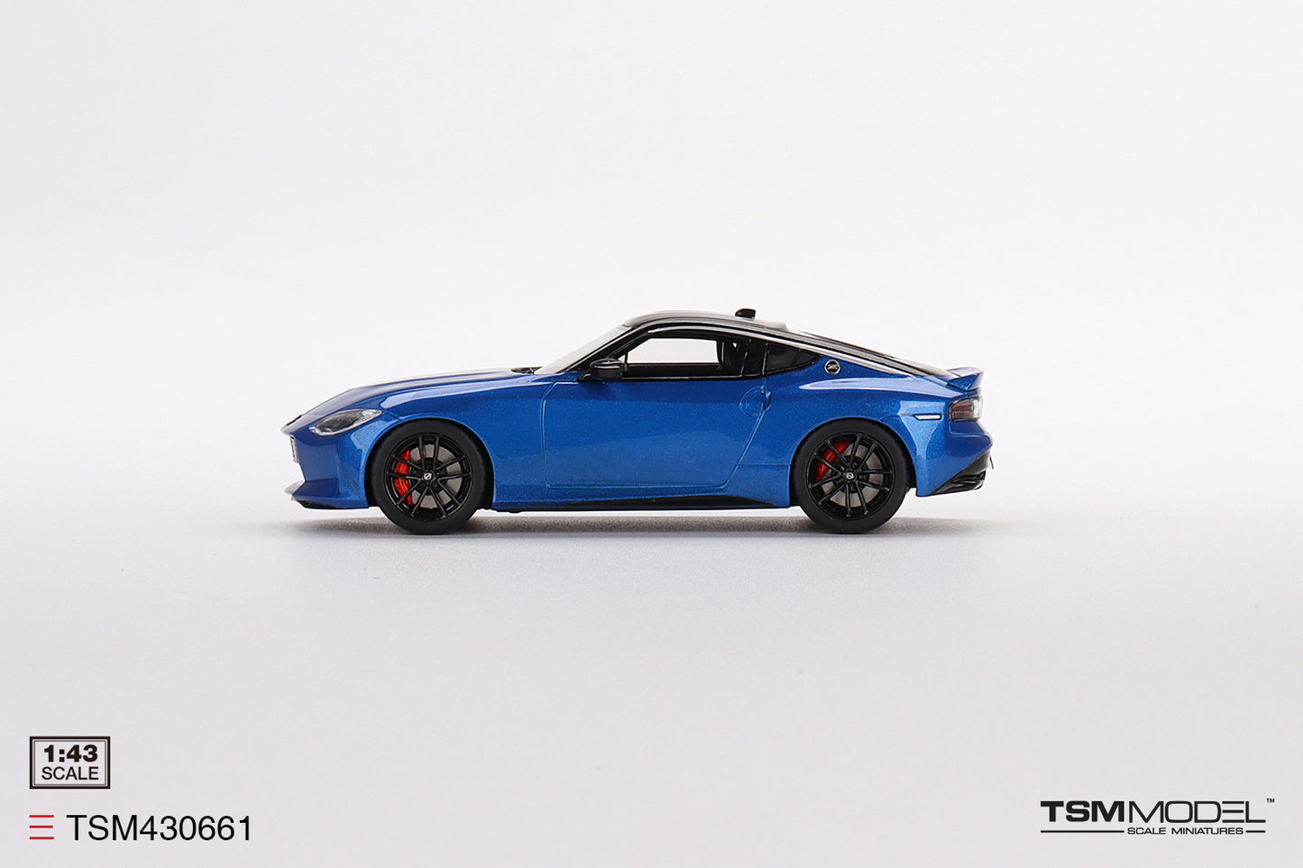 [ Back-order ] TSM TSM430661 1:43 Nissan Fairlady Z Version ST 2023 Seiran Blue RHD model car